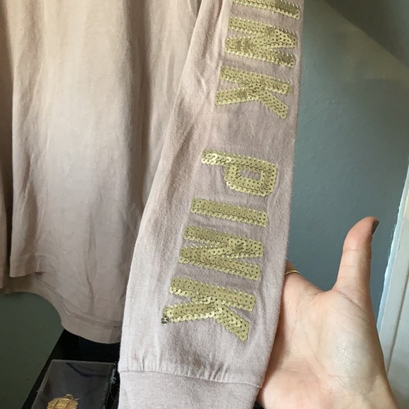 RARE! ✨Bling Victoria’s Secret Long Sleeve✨ - Picture 3 of 4